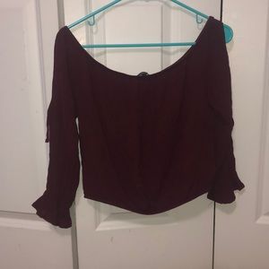 Off the shoulder top